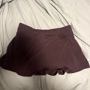 Dark purple/ maroon lululemon skirt